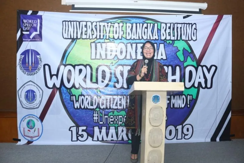 Laboratorium Elite Sastra Inggris FISIP UBB Selenggarakan World Speech Day 2019