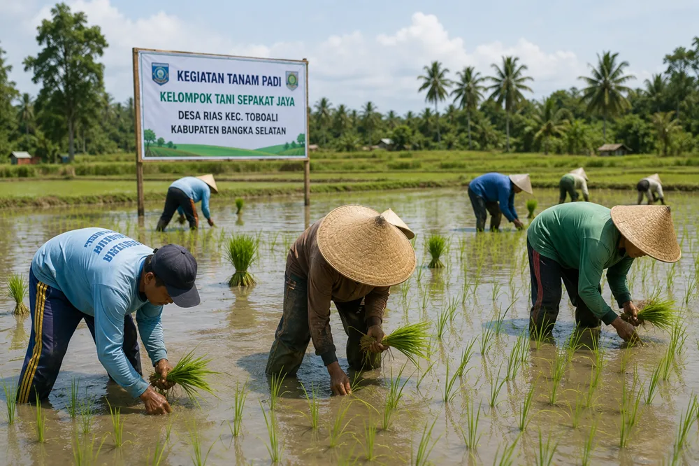 Ethnic Diversity Among Farmers Strengthens Food Security in Bangka Belitung