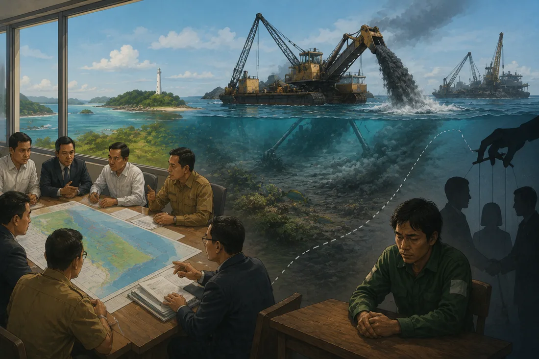 Sarat Kepentingan Tambang Laut, Pelibatan WALHI dalam Perda RZWP3K Babel Dinilai Hanya Formalitas Prosedural