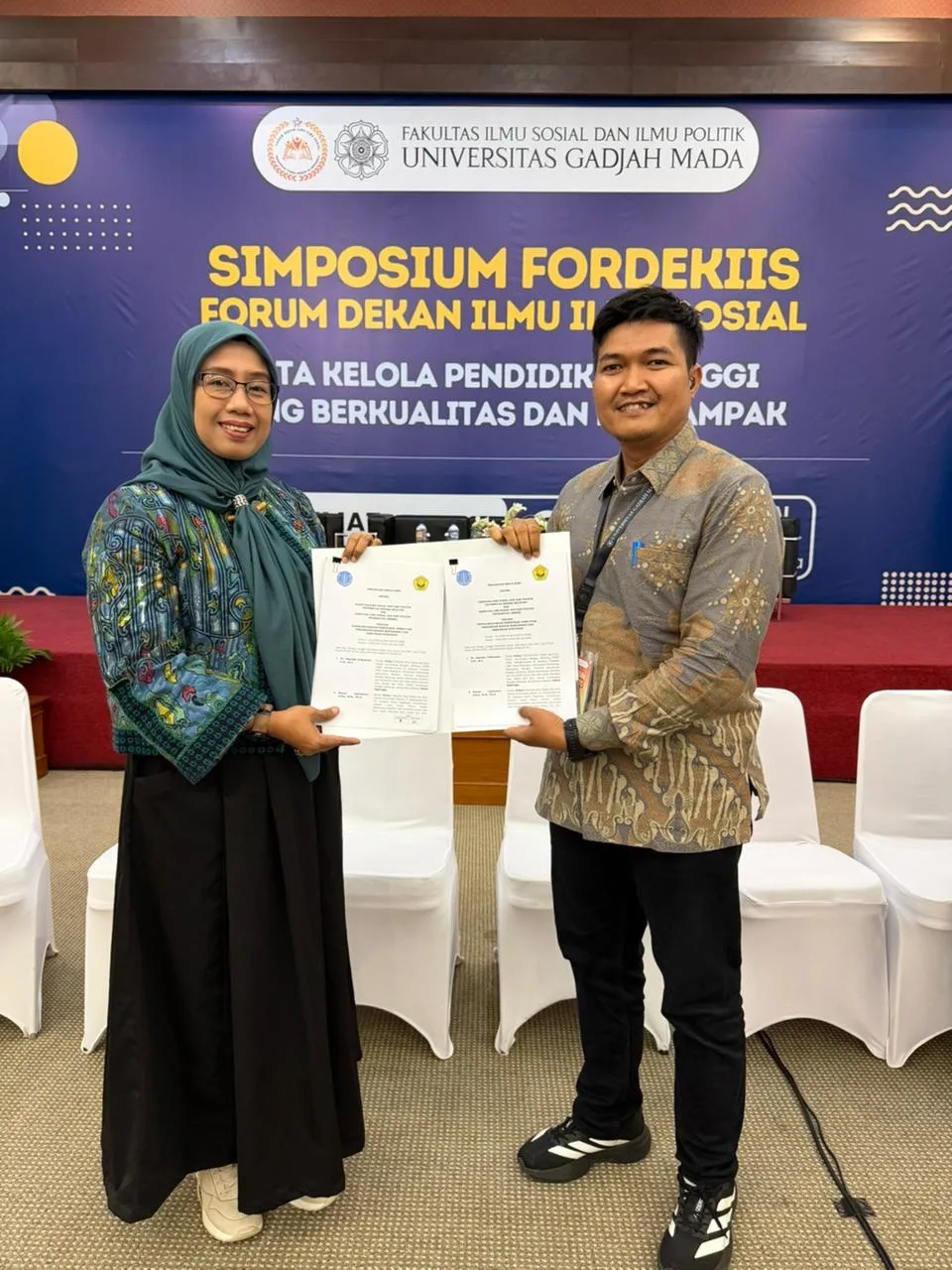 Perkuat Jejaring Nasional, FISIP UBB Teken Kerja Sama dengan Tiga Kampus di Simposium FORDEKIIS 2026