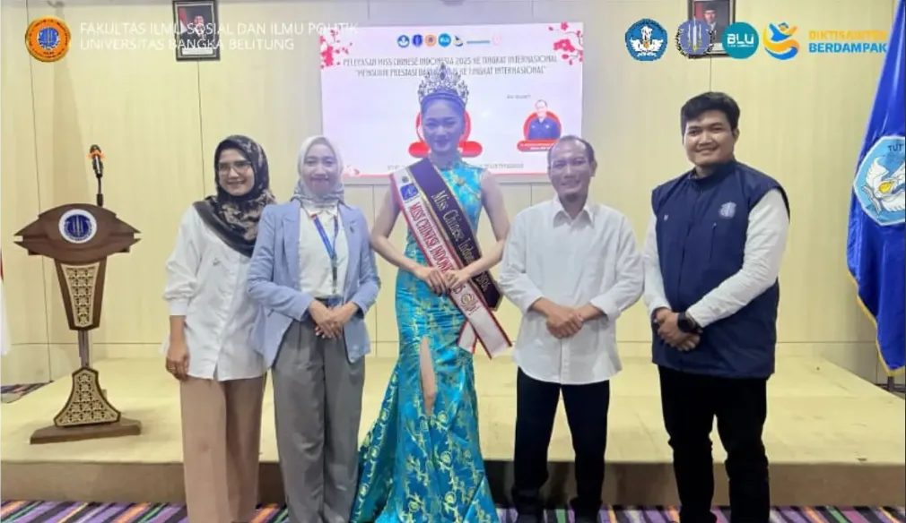 Dukung Finalis Miss Chinese Indonesia 2025, UBB Bidik Promosi Budaya di Kancah Internasional