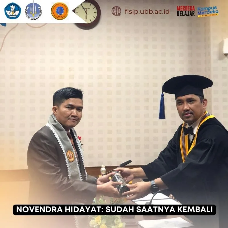 Novendra Hidayat: Sudah Saatnya Kembali