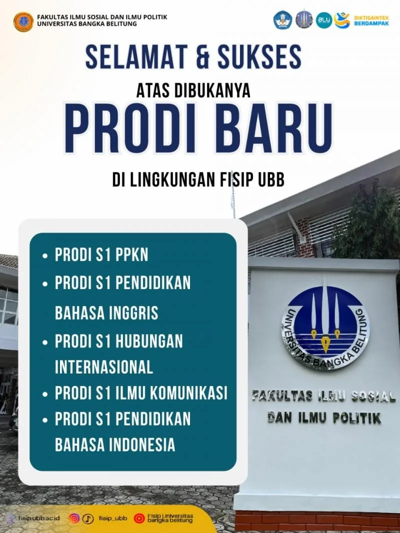 UBB Resmi Luncurkan Lima Prodi Baru, Mulai Dibuka pada PMB 2026
