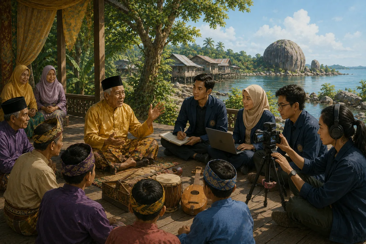 Cegah Kepunahan, Dosen UBB Turun Tangan Selamatkan Sastra Lisan Melayu Belitung