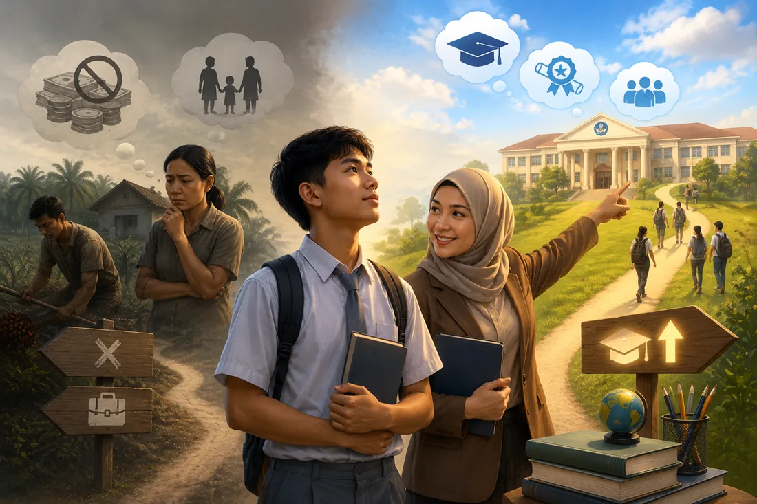 Bridging the Gap: How Teachers Keep College Dreams Alive for High Schoolers in South Bangka