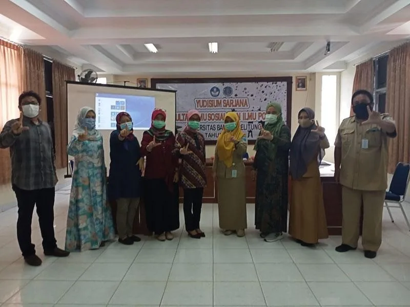 Pembahasan Kerjasama FISIP UBB dan Dinas Kearsipan dan Perpustakaan Provinsi Kepulauan Bangka Belitung