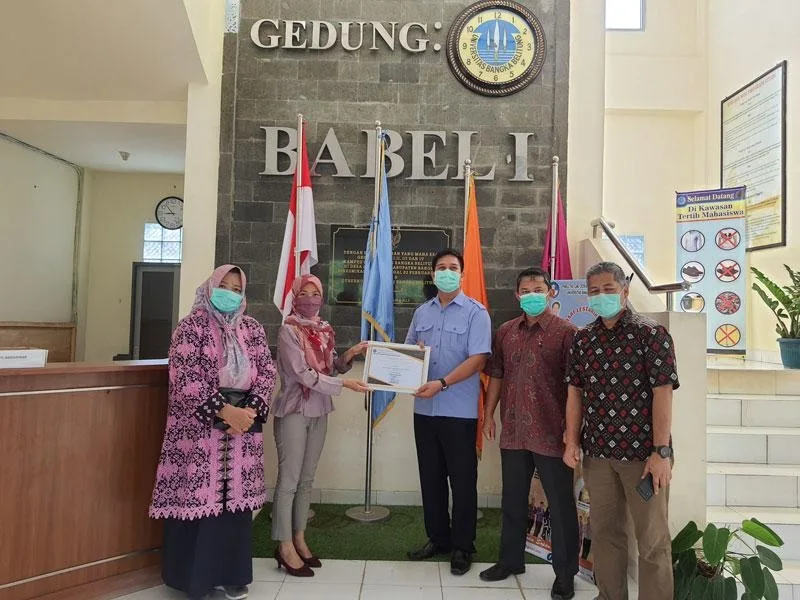 FISIP UBB menjadi Terbaik pertama dalam "Penyerapan Anggaran Fakultas tahun 2020"
