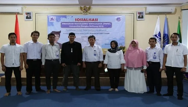 Tingkatkan Kewirausahaan mahasiswa, UBB Gelar PMW 2018